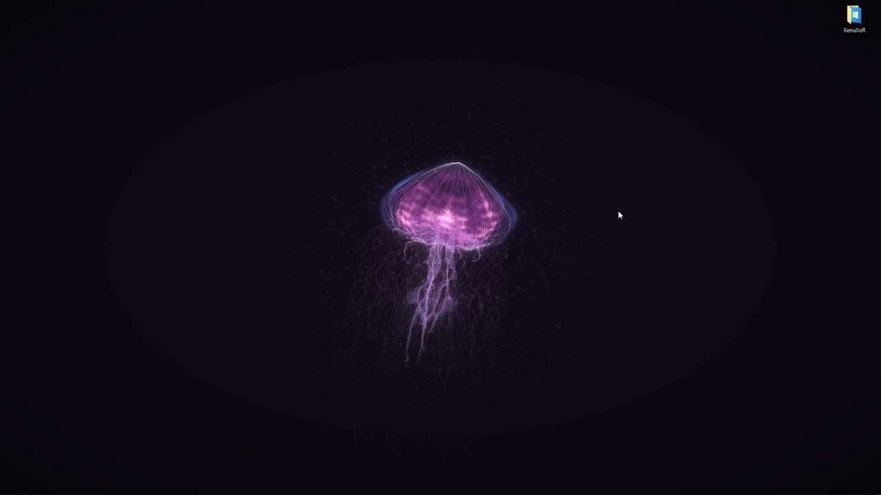 Видео Живые обои Медуза
