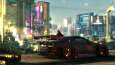 Nissan 300ZW Sports Car in Night City from Cyberpunk 2077
