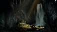 Лара Крофт в пещере из Tomb Raider