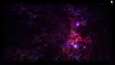Фиолетовый звездный космос