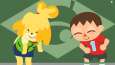 Animal Crossing персонажи танцуют под музыку Dance Till Youre Dead