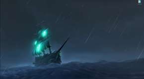 Sea of Thieves - Корабль в ночном море