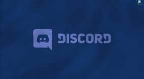 Flag with Discord logo