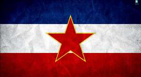 Флаг европейского государства Югославии