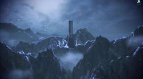Asari Mountains from Mass Effect 3