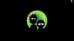 Rick Sanchez and Morty Smith are looking at you from the portal