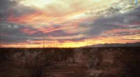 Восход солнца в пустыне Аризоны